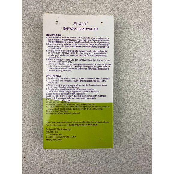 Airassi Earwax Removal Kit, Ear Cleaning Tool - Picture 2 of 4